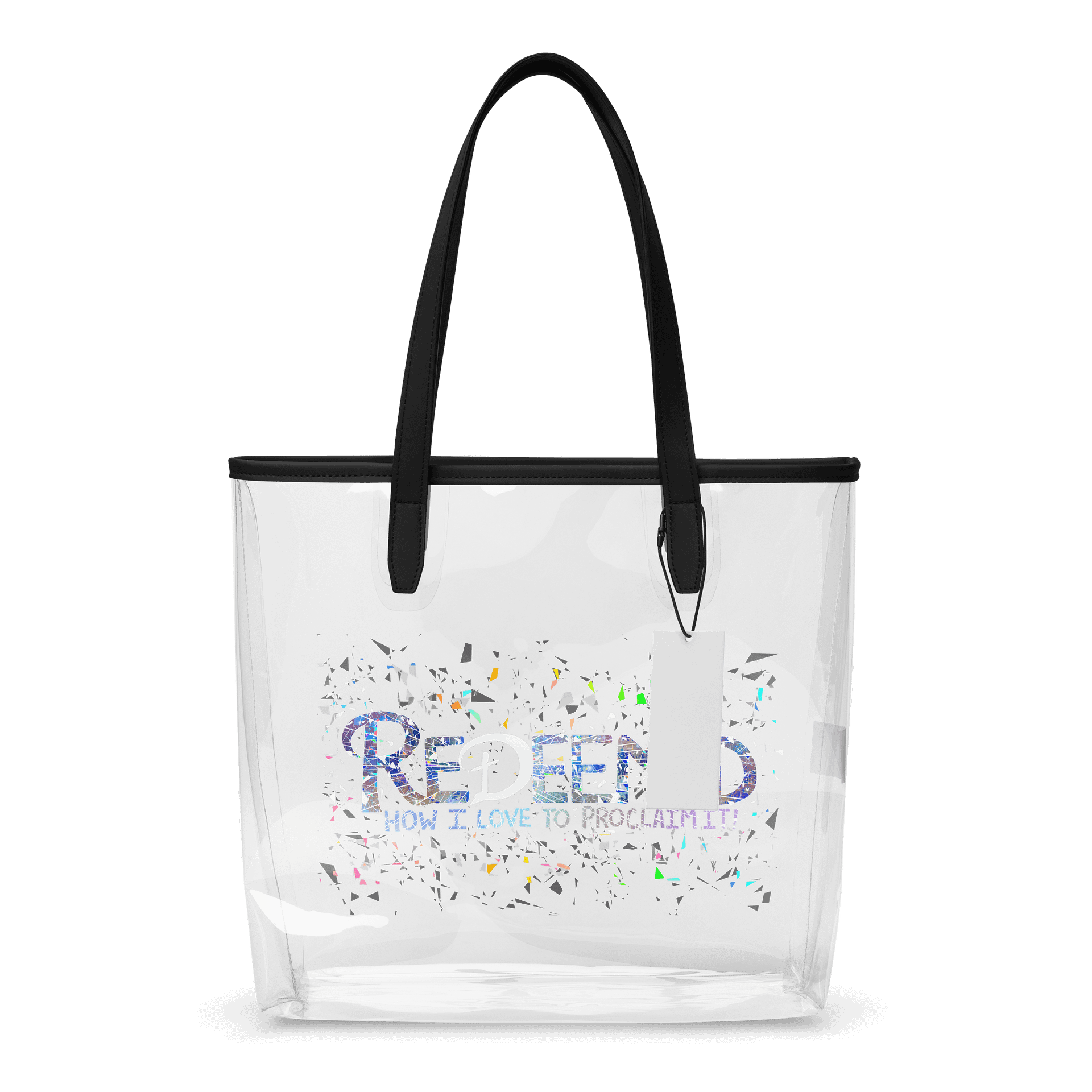 Tote-ally Redeemed Clear Bag product image (1)