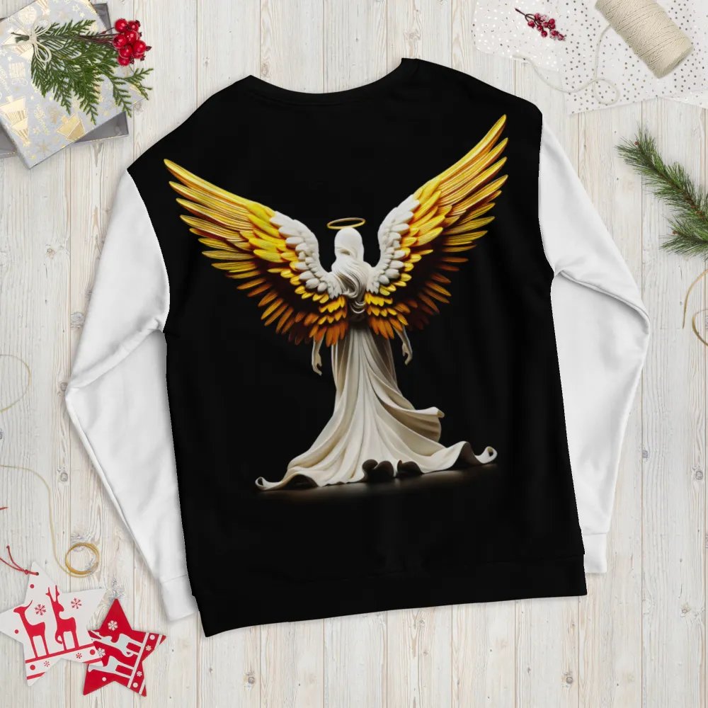 Angel and Cross - All-Over Unisex Sweatshirt #3 product image (9)