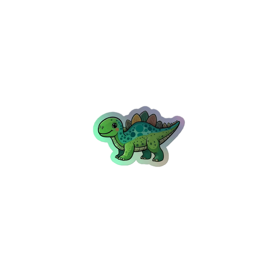 Steve the Stego Holo Sticker product image (1)