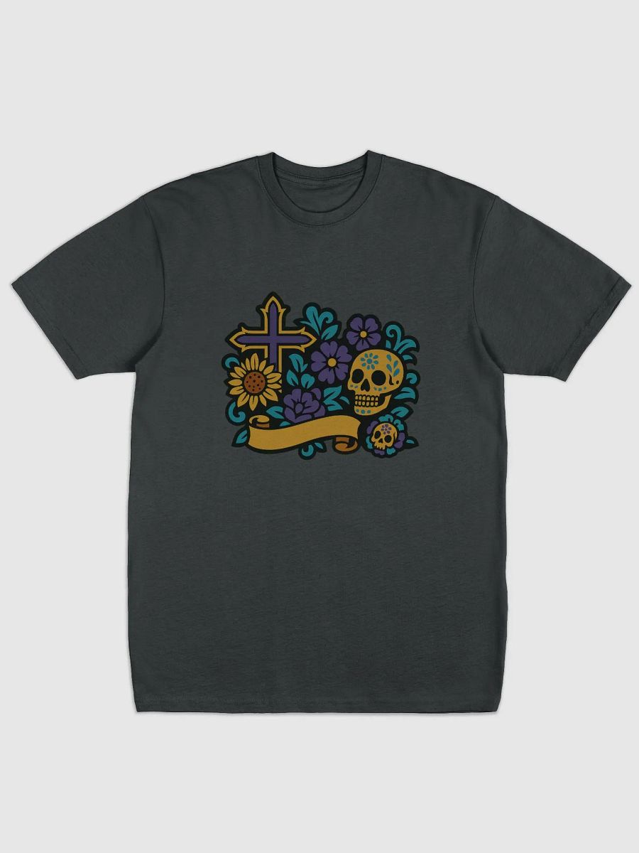 Floral Skull Streetwear T-shirt product image (6)