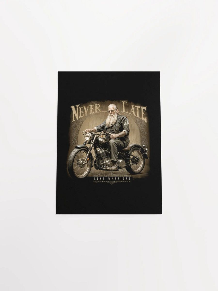 Never Late ( Matte Paper Poster ) product image (4)