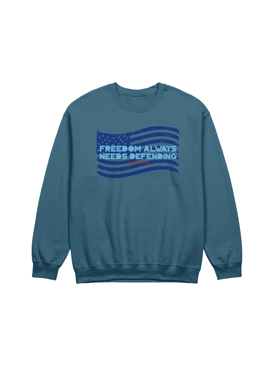 Patriotic Defender Crewneck Sweatshirt product image (1)