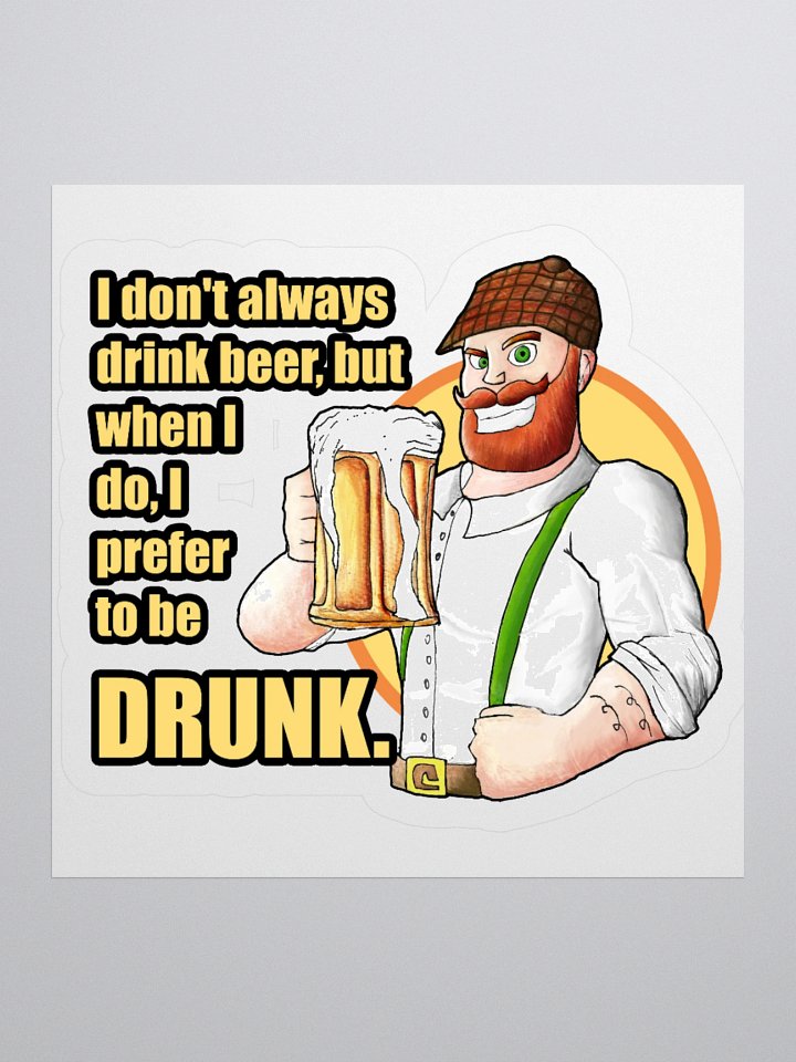 Beer Lad 4 Sticker product image (3)