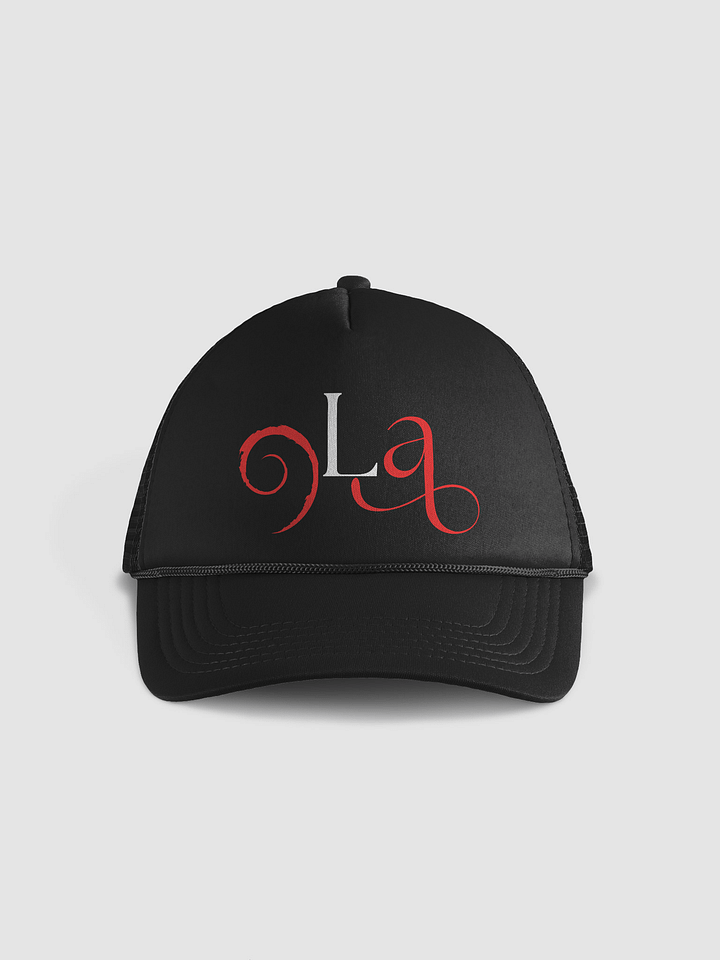 'Comma La Kamala Harris ' Foam Trucker Hat product image (1)