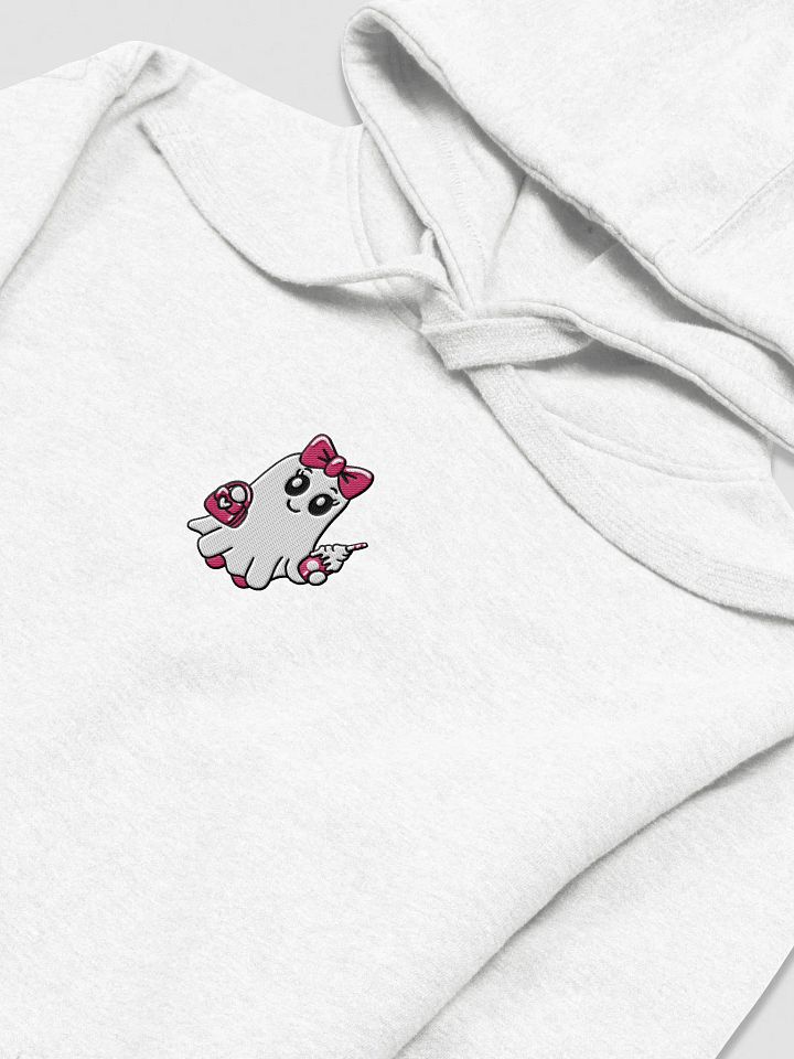 Cute Ghost Embroidered Premium Hoodie product image (2)