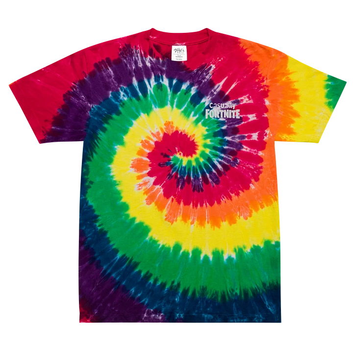 Psychedelic Vibes Casually Fortnite Tie-Dye Tee product image (16)