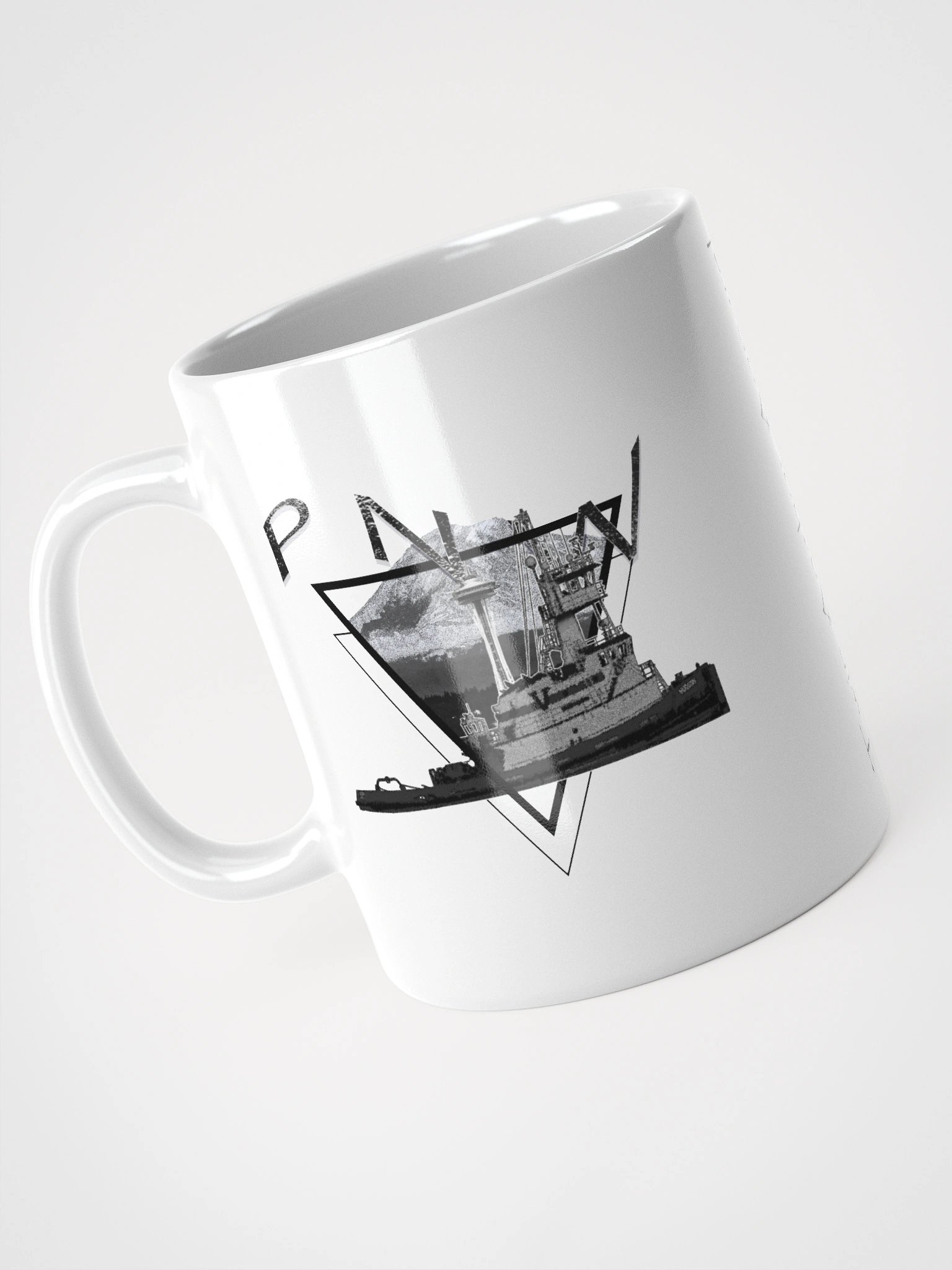 Hudson VB Triangle-Mt Raine- PNW Mug 11oz, 15oz, & 20oz product image (4)