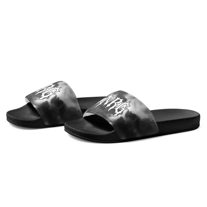 Men's Grunge NRG Slides (Black Marble) product image (1)