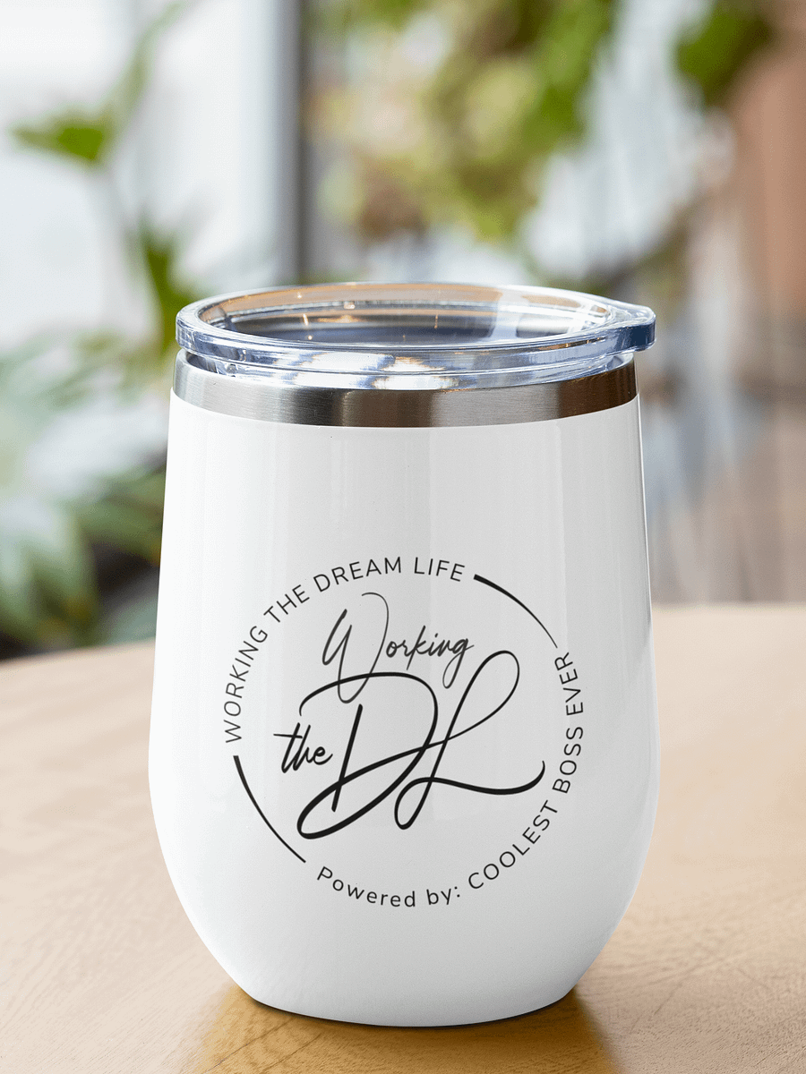 Insulated Wine Tumbler – Coolest Boss Ever | Luxe, Spill-Proof & Leadership-Ready product image (1)