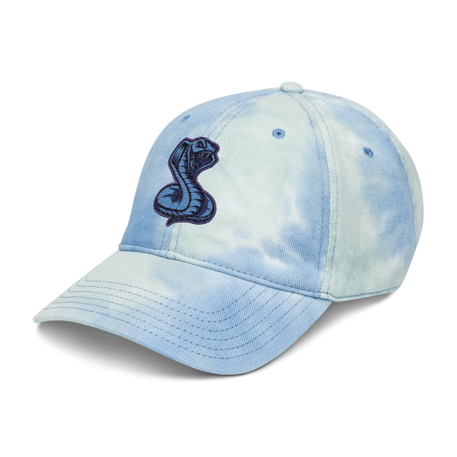 Snek Tie Dye Cap - cloud product image (7)