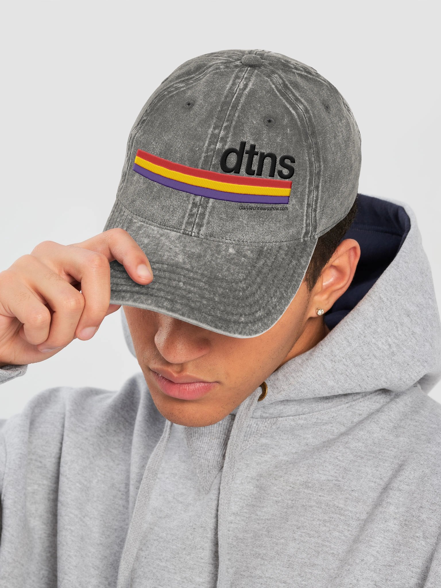 DTNS Rainbow-logo Hat product image (7)