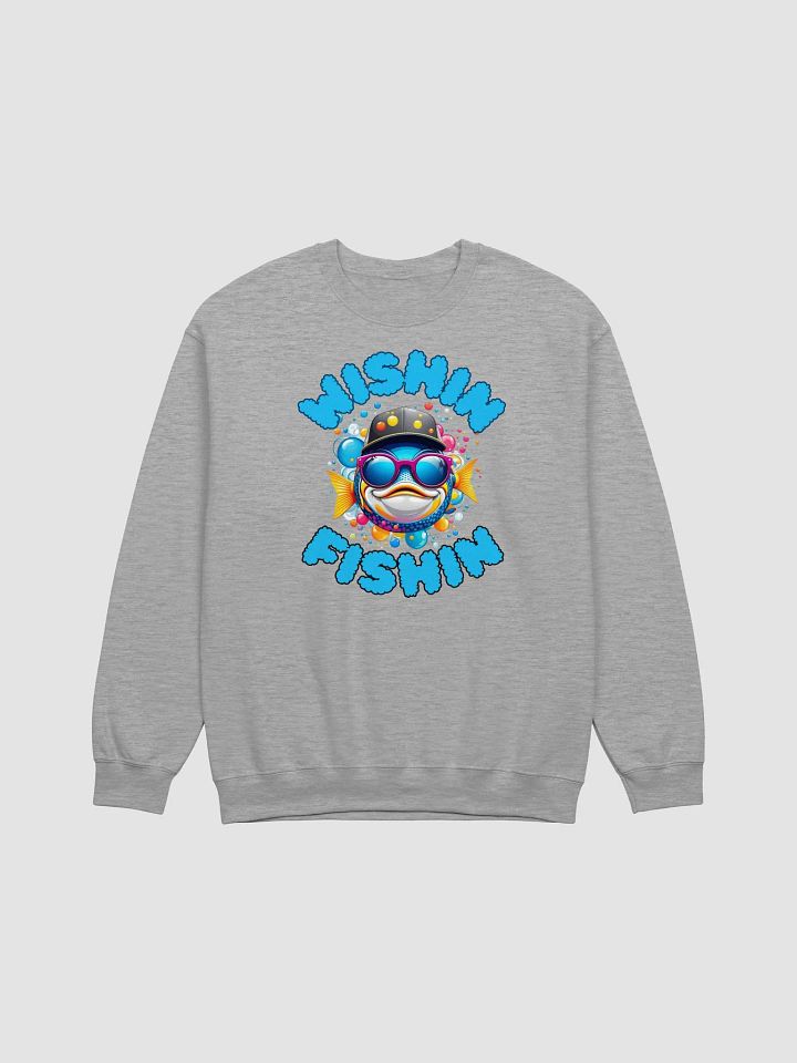 Wishin Fishin Fun Crewneck Sweatshirt product image (21)