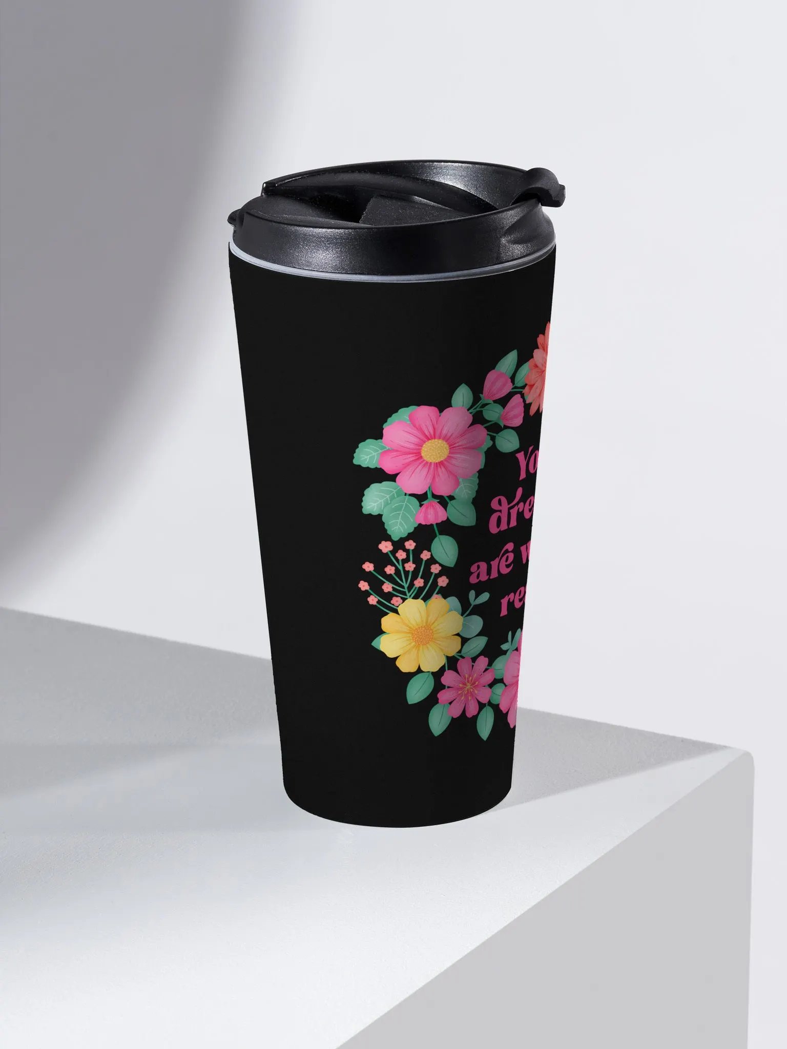 Your dreams are within reach - Motivational Travel Mug product image (2)