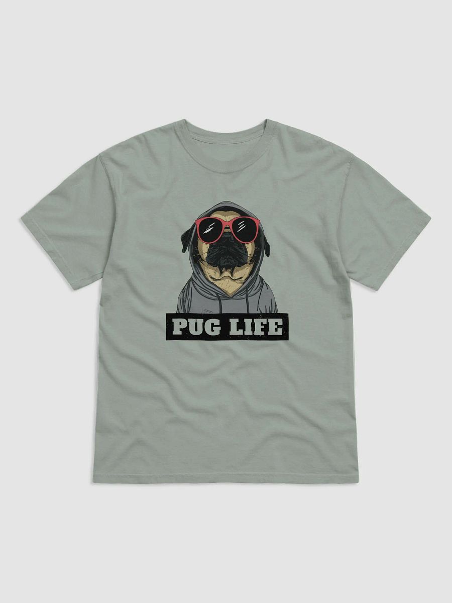 Pug Life T-Shirt | Funny Pug Wearing a Hoodie and Sunglasses T-Shirt for Pug Owners product image (4)