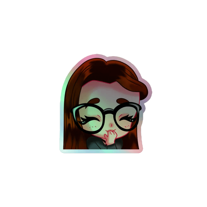 Poe Giggles Sticker product image (1)