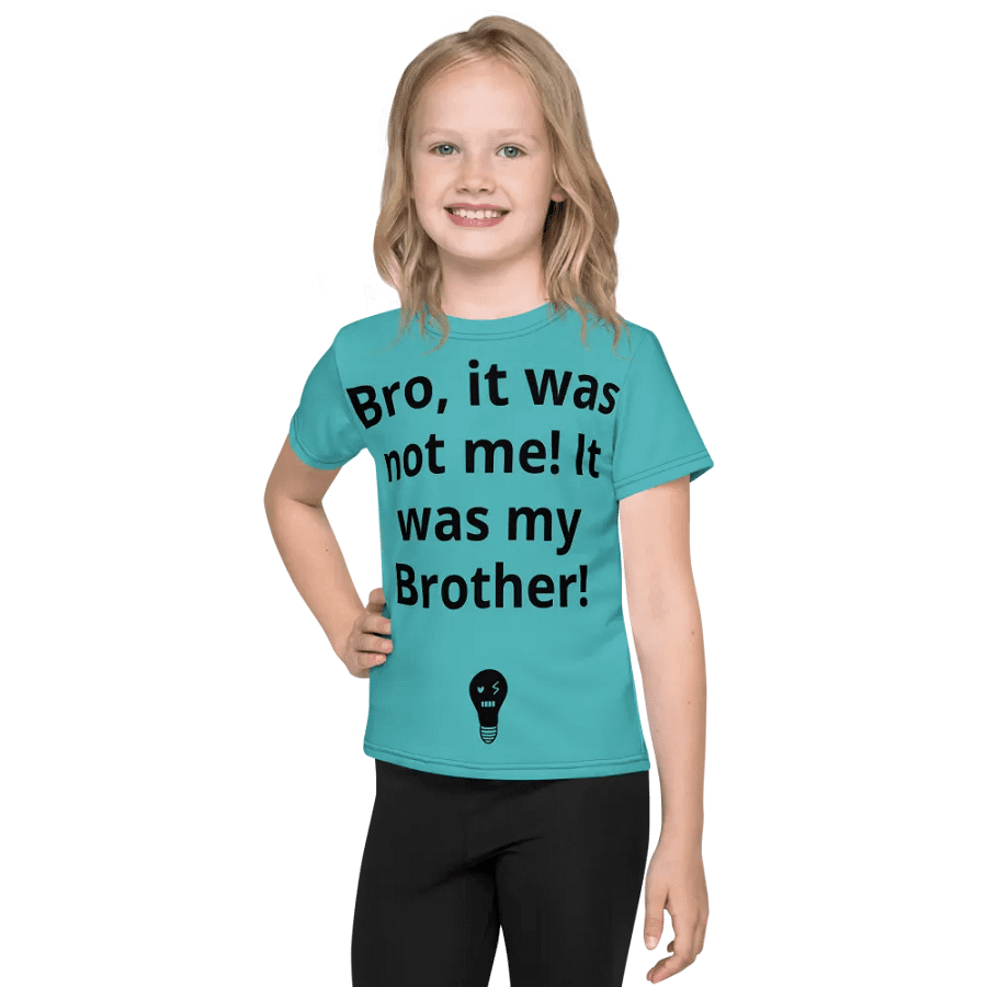 It was my brother! (Kids Shirt) product image (1)