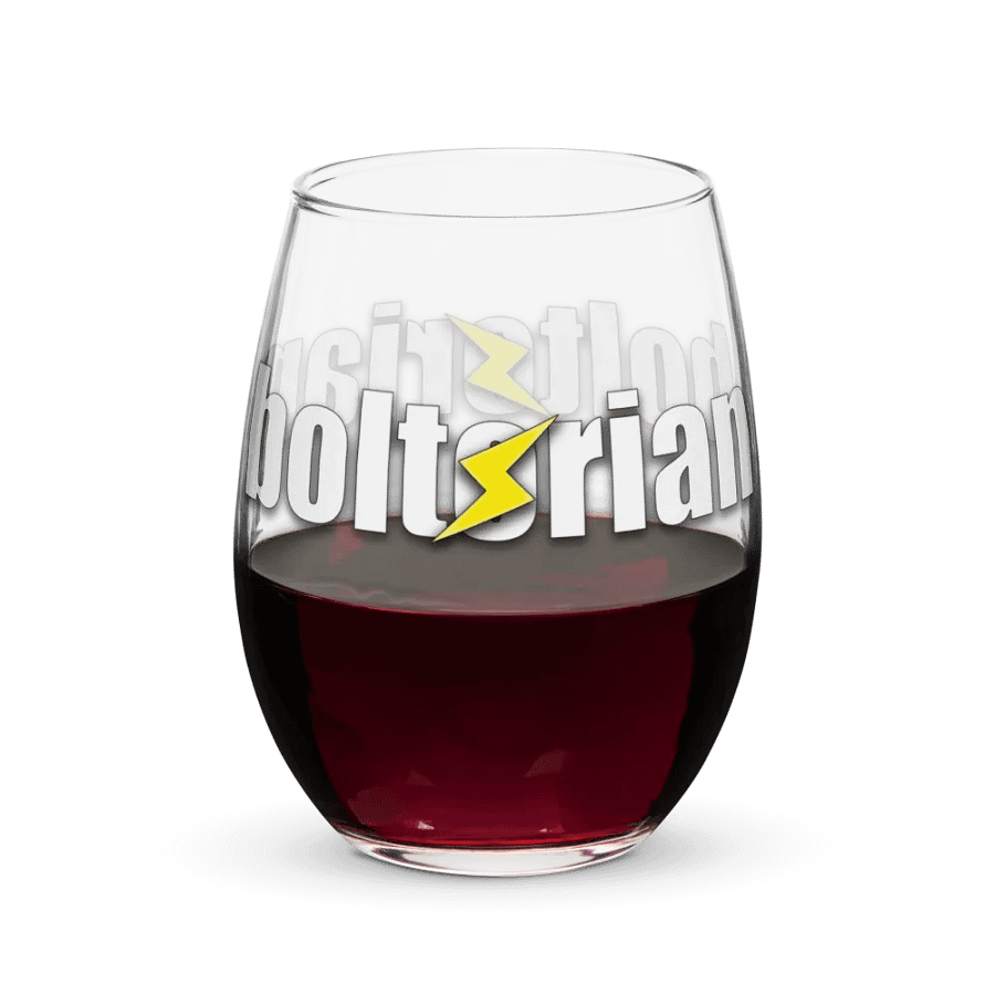 bolt stemless wine glass product image (6)