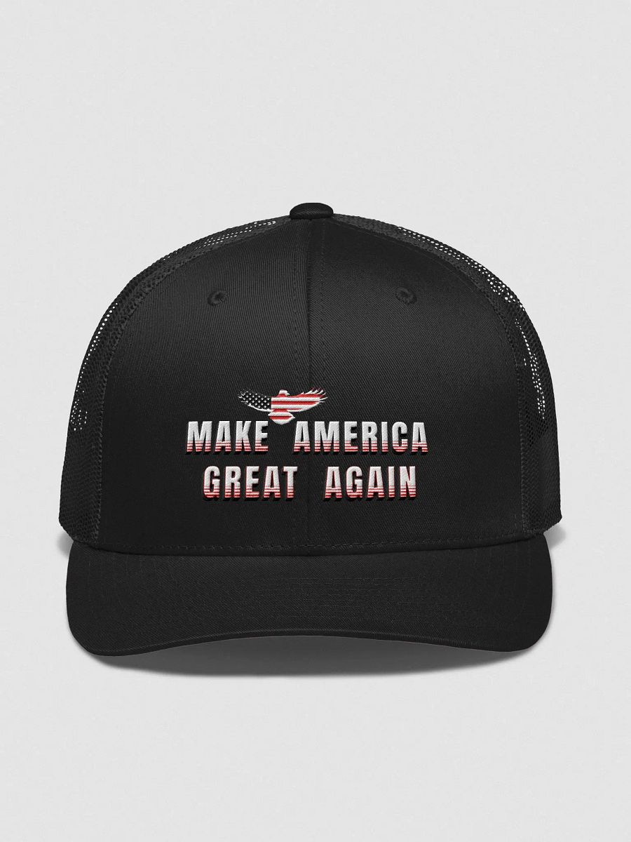 Maga retro trucker hat   Make America Great again with an eagle design product image (2)