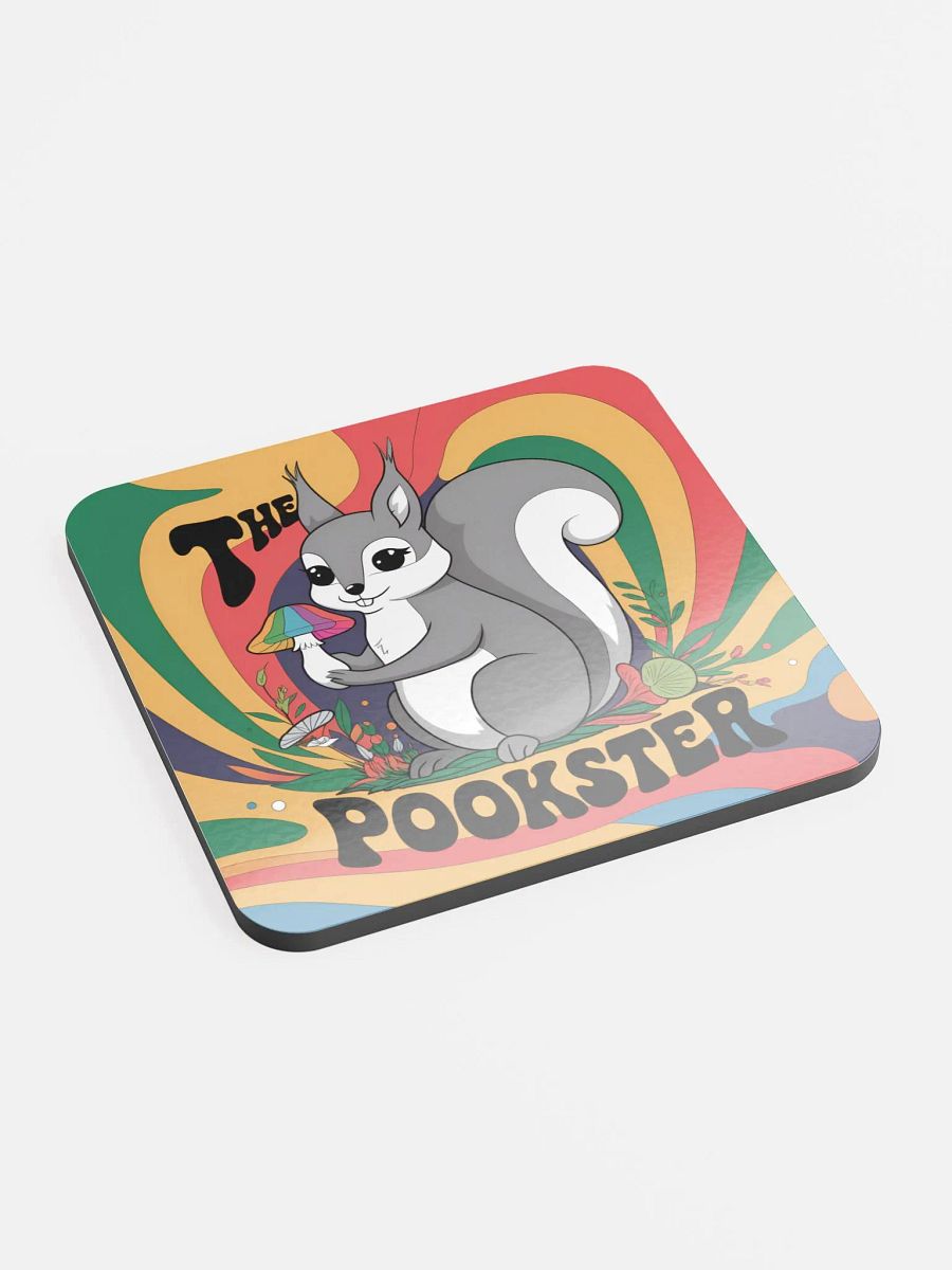 Coaster or micro art piece: Psychedelic 60s "the pookster" product image (2)