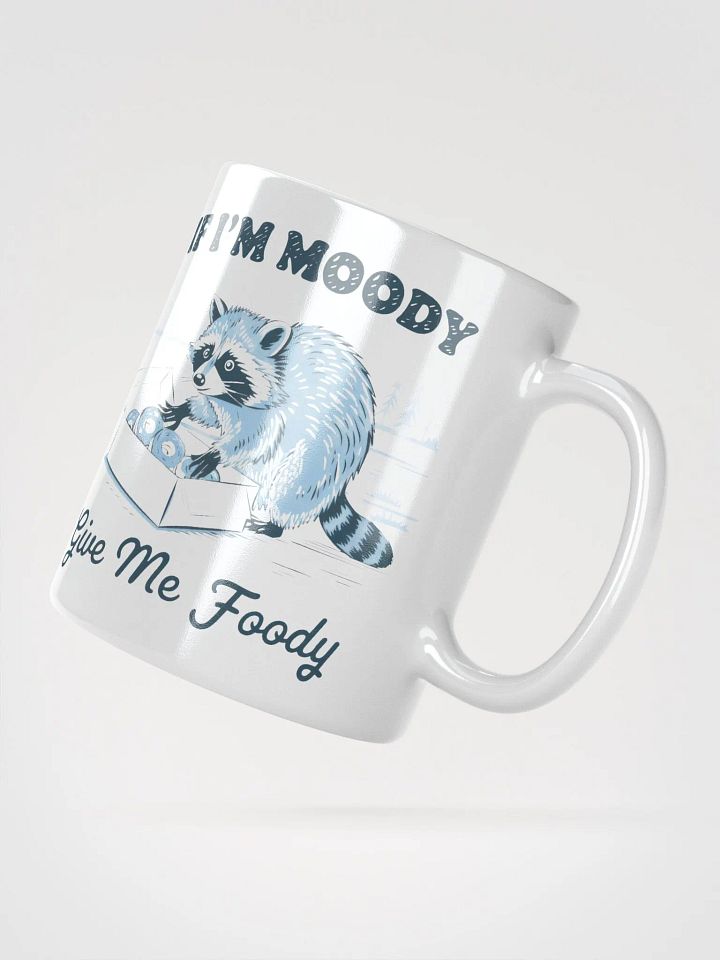 Moody Foody Raccoon Glossy Mug product image (6)