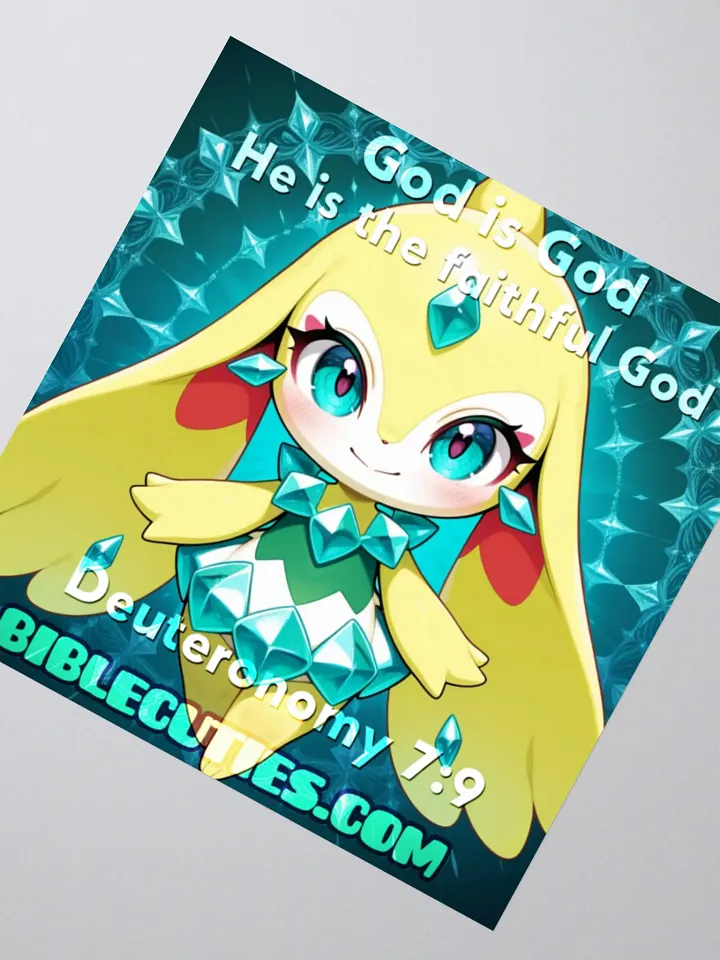 Bible Cuties Virginia - God is God, he is the faithful God product image (5)