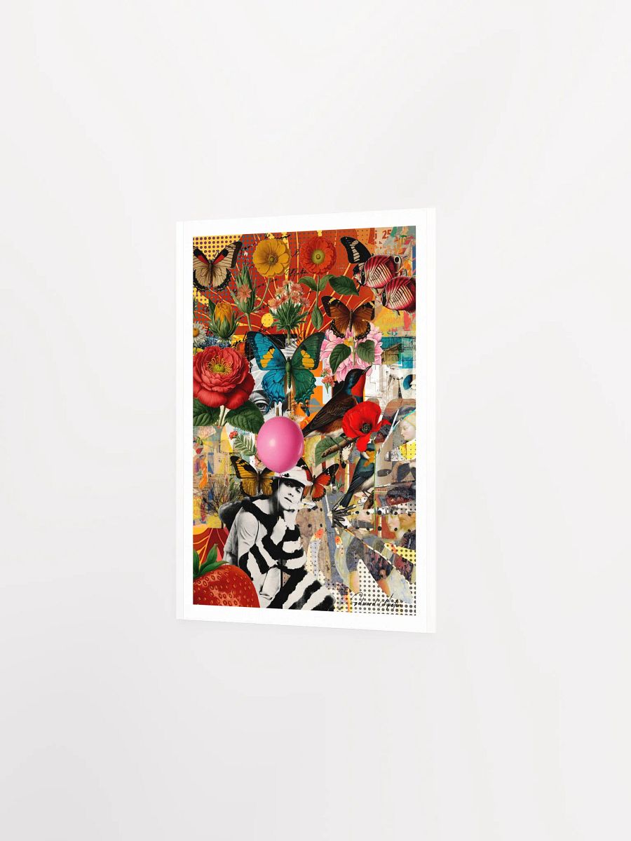 'It's My World' by Edward Martin : Mixed Media Collage Print product image (3)
