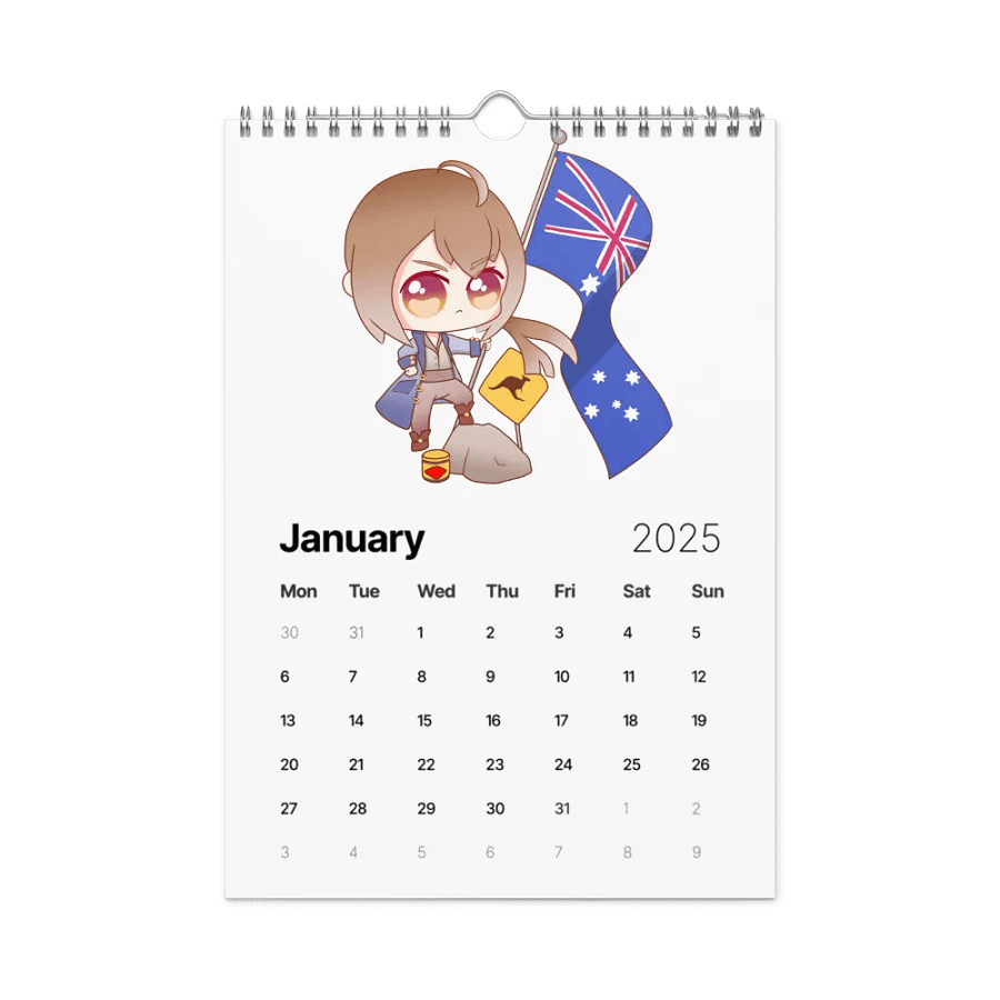 Dette's 2025 Art Calendar product image (6)