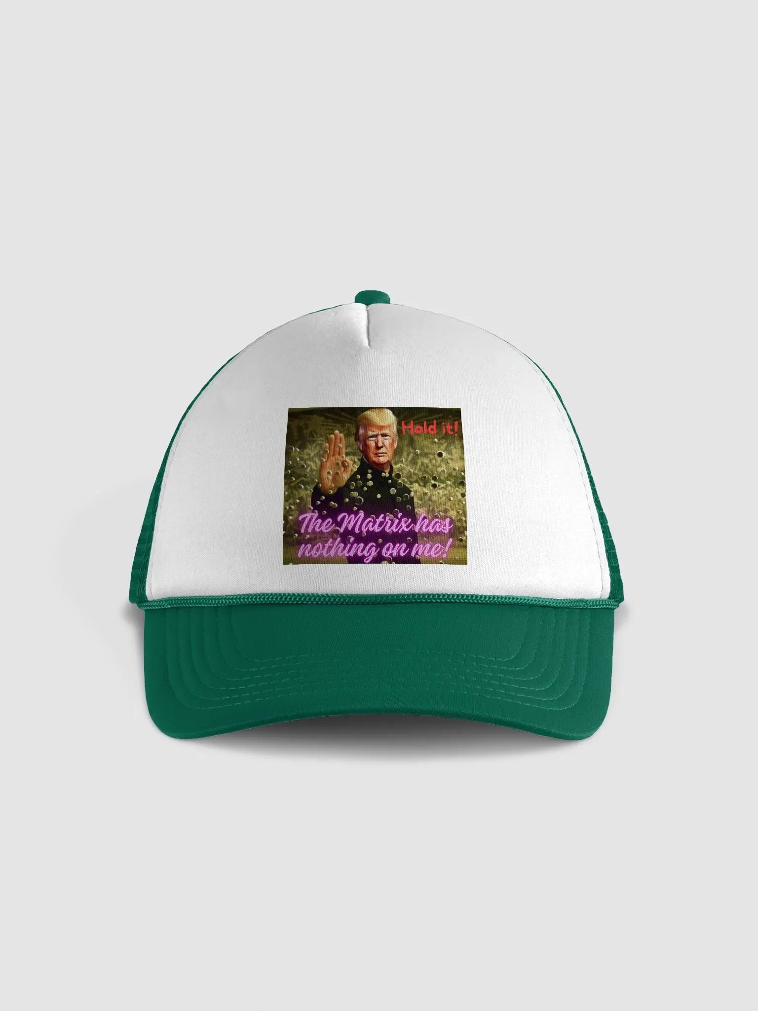Trump Has Mind Power! Foam Trucker Hat product image (1)