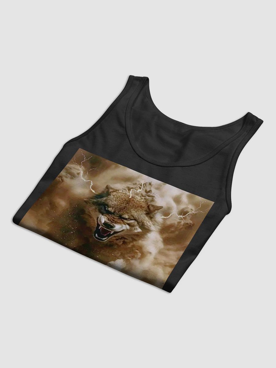 Thunderous Storm Wolf Tank Top product image (3)