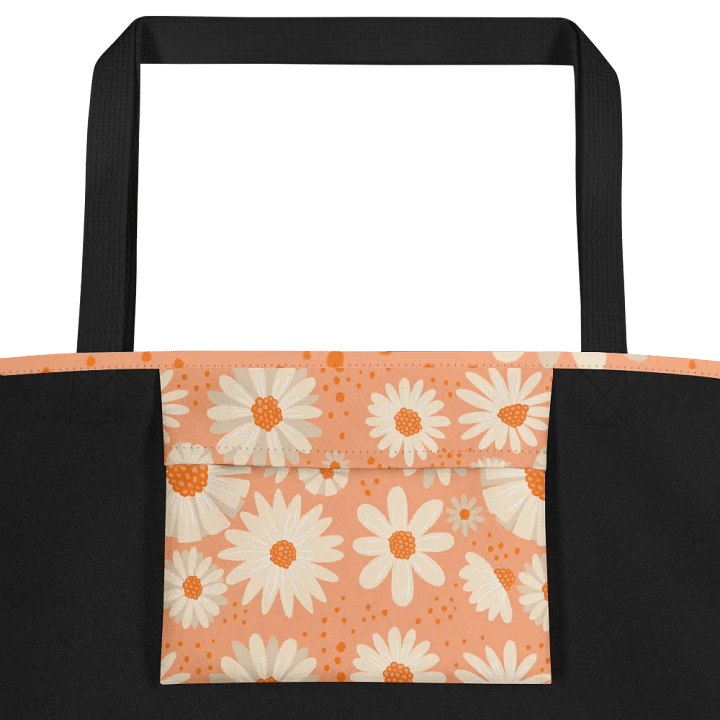 " D3" Peachy Blooms Tote product image (2)