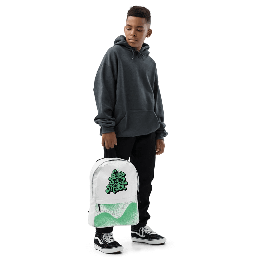 Enjoy Every Moment All-Over Print Backpack product image (6)