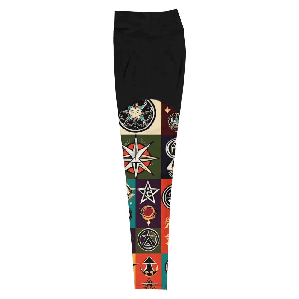 Symbology Black Top Leggings with Pocket product image (3)