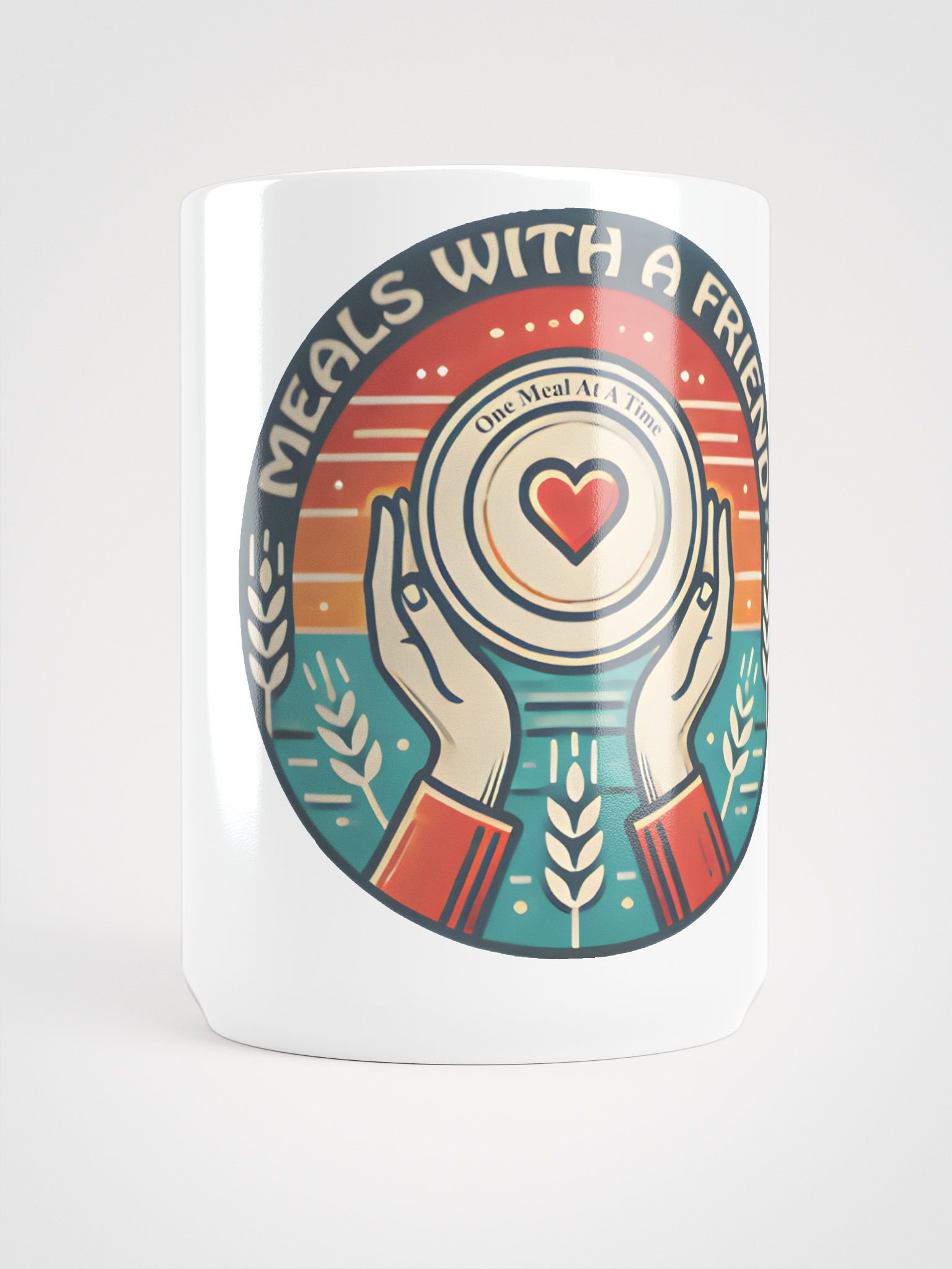 Meals with a Friend – Heart & Hands Mug product image (6)