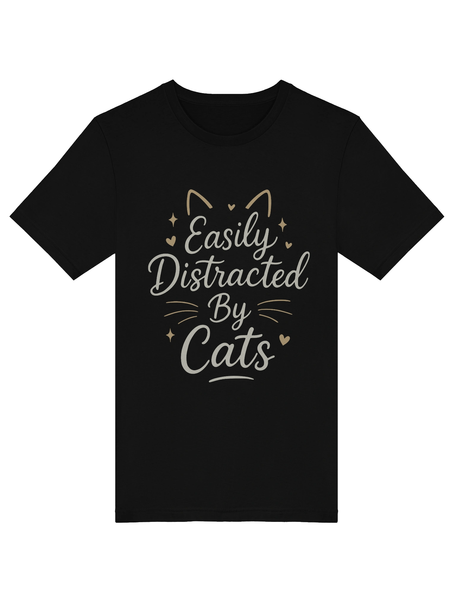 Easily Distracted By Cats Women's Tee product image (5)
