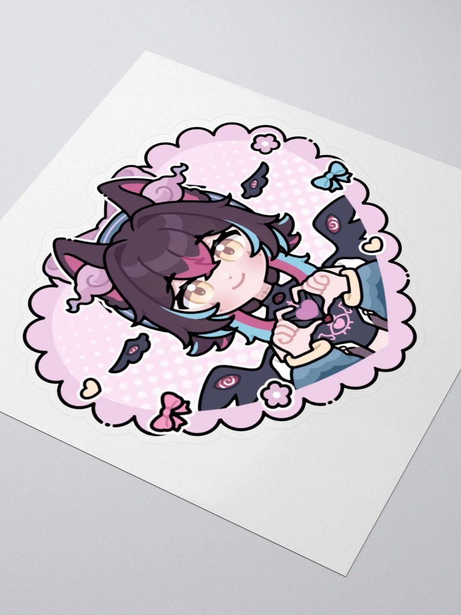 Smitten heart sticker product image (5)