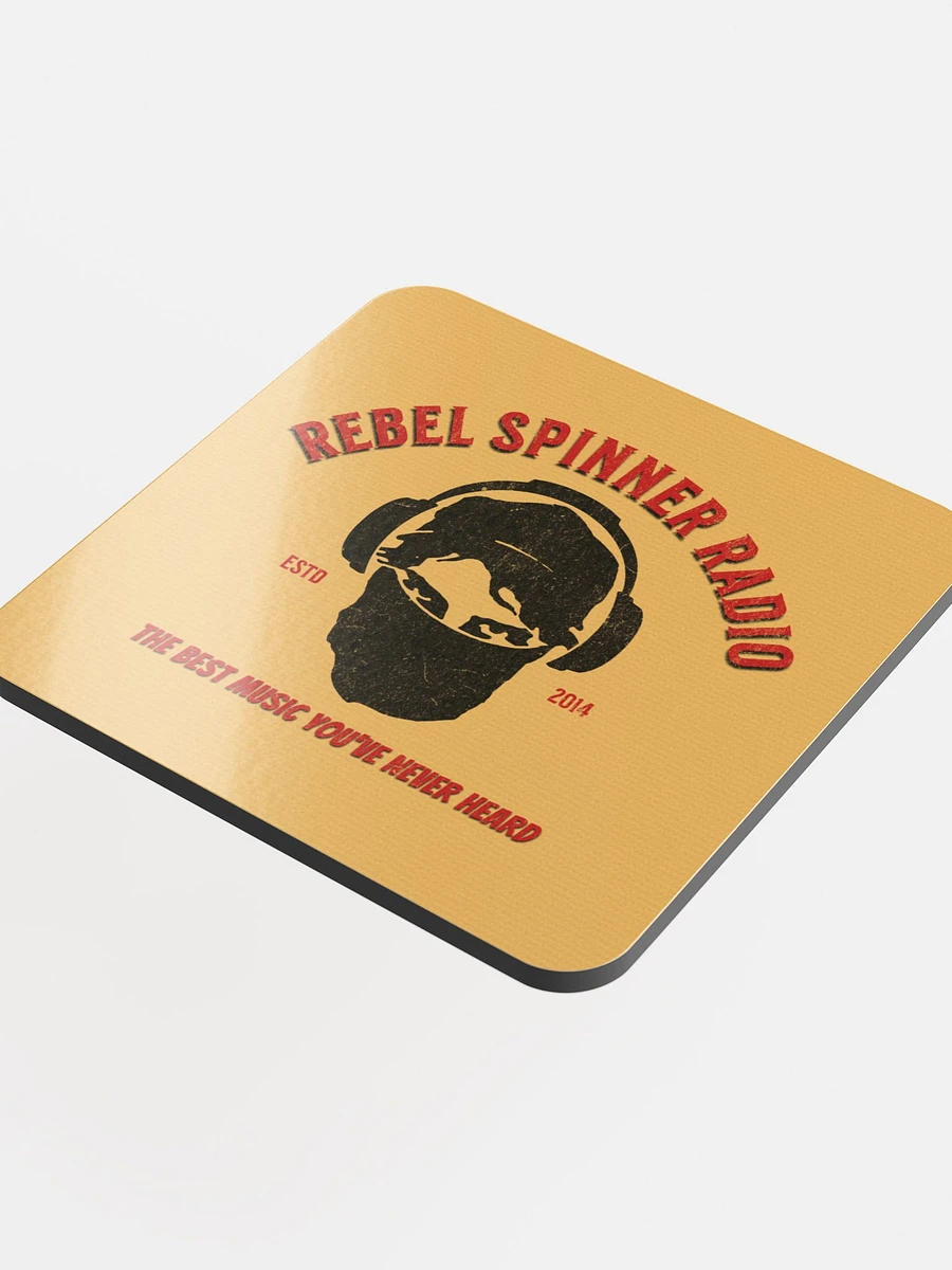 Rebel Spinner Radio Beverage Coaster product image (4)