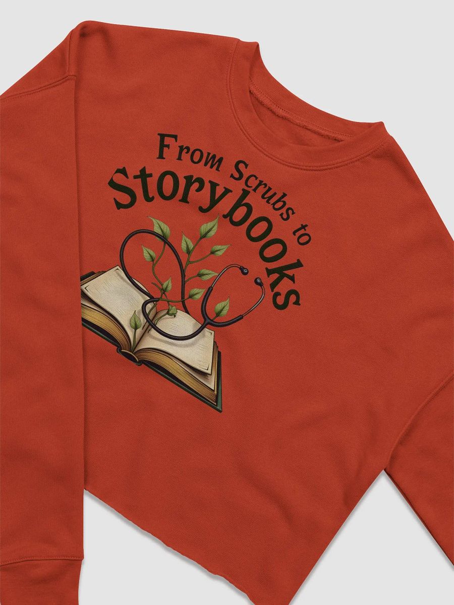 Healing Foliage Cropped Sweatshirt product image (9)