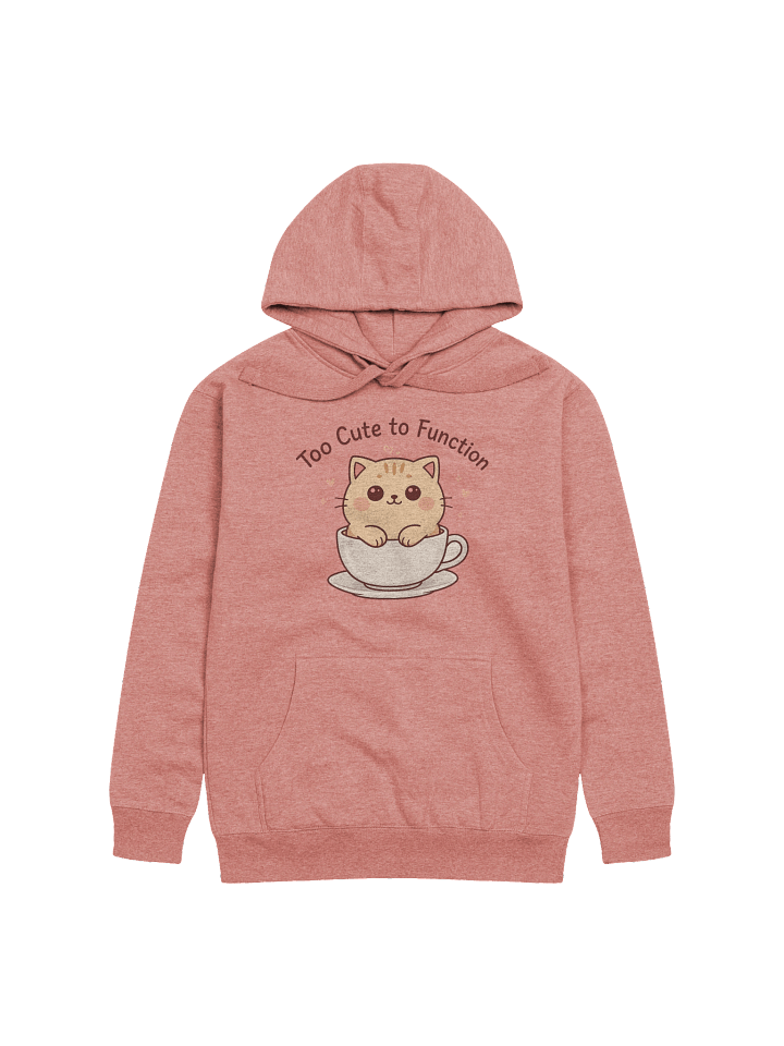 💕 Too Cute to Function Hoodie product image (9)