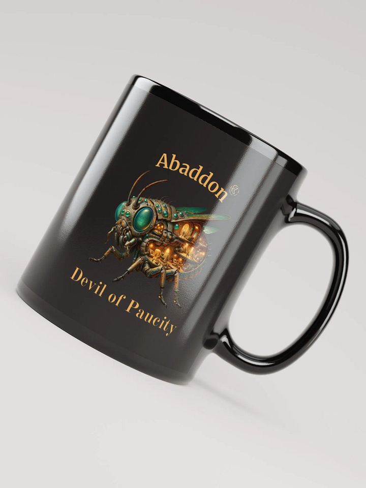 Supernal Abaddon | Black Glossy Mug product image (1)