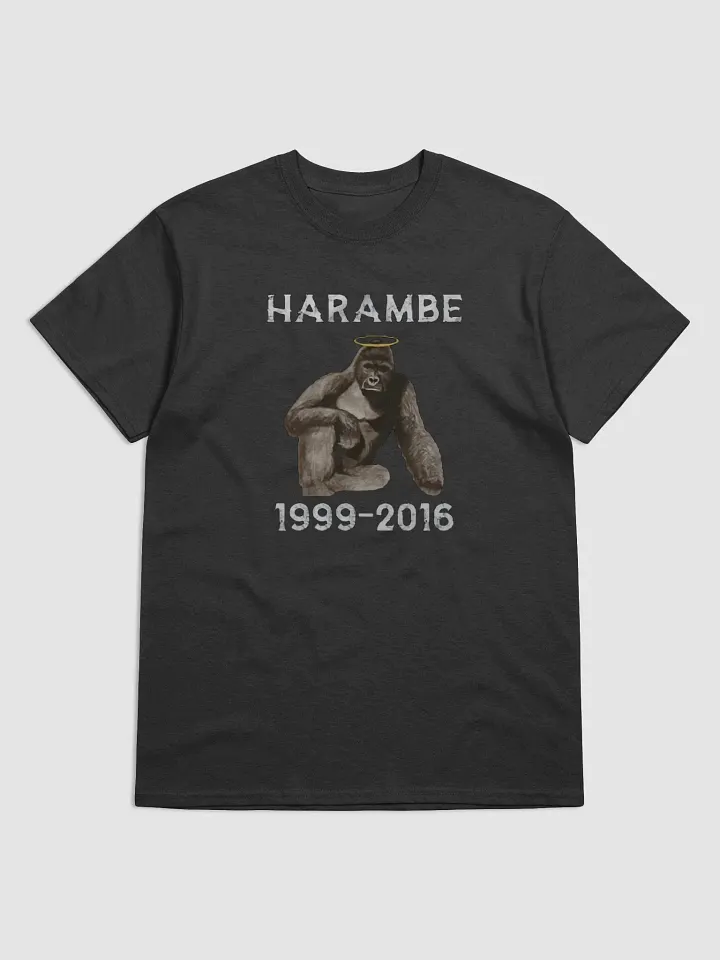 "Harambe T- Shirt – Tribute to the Legend" product image (1)