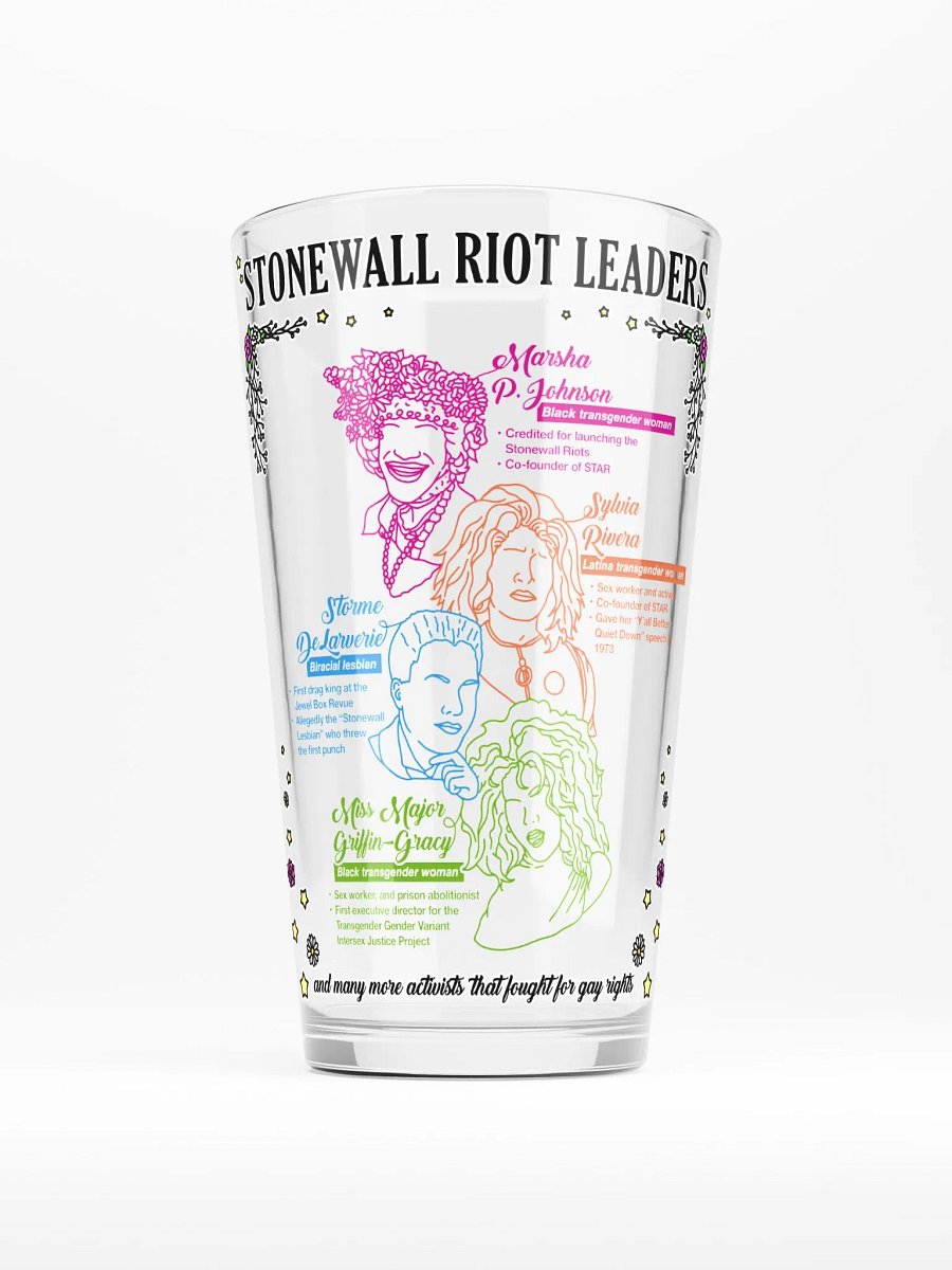 Pride is a Riot Glass Cup product image (1)