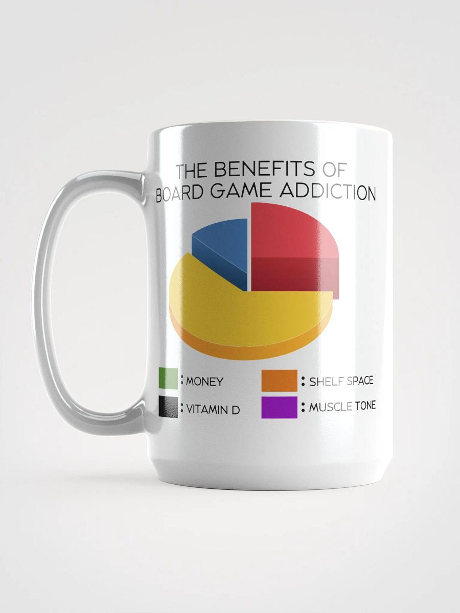 Rainbow Pie Chart Board Game Addiction Mug product image (8)