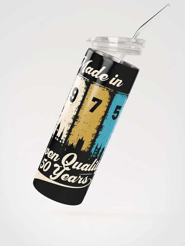 Vintage 1975 Stainless Steel Tumbler product image (2)