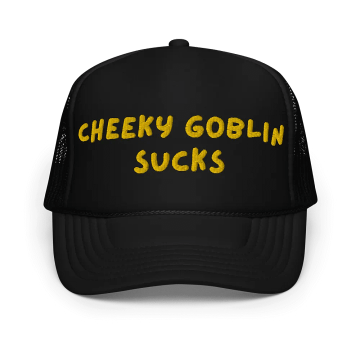 cheeky goblin sucks embroidered trucker hat product image (1)