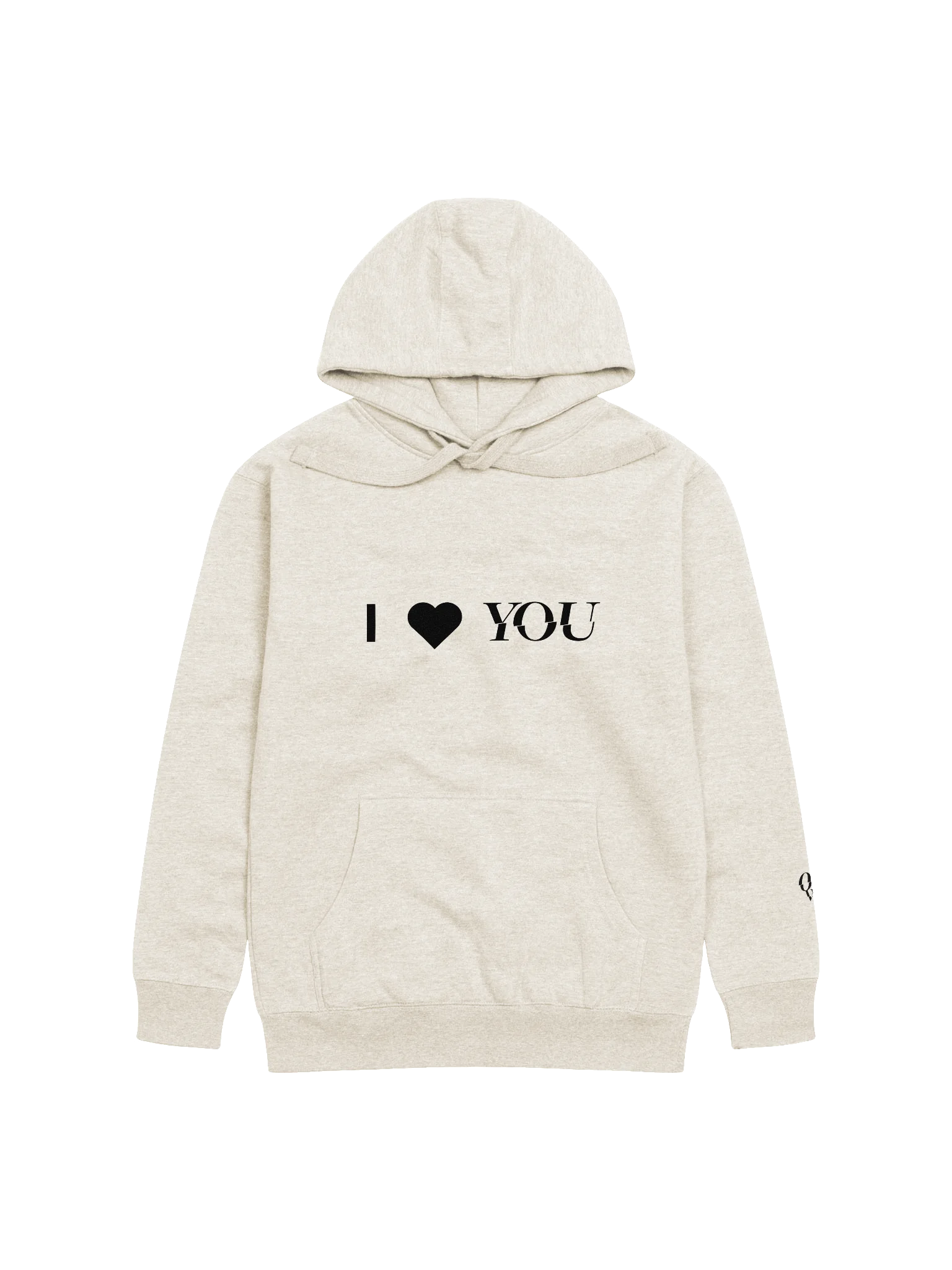 "I heart YOU" Hoodie light product image (1)