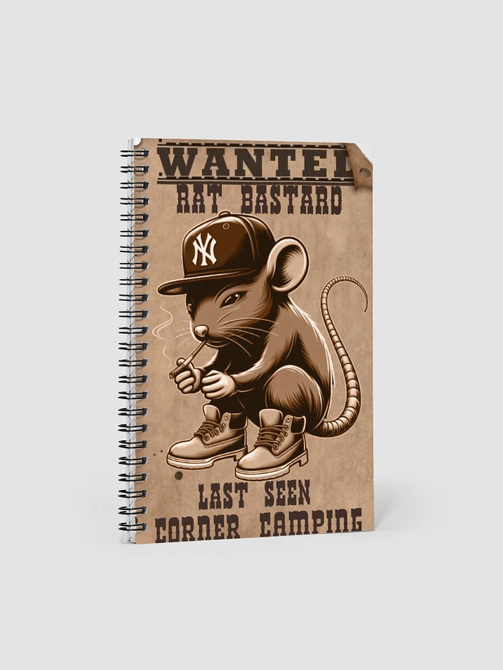 Last Seen Rat Bastard Notebook product image (1)