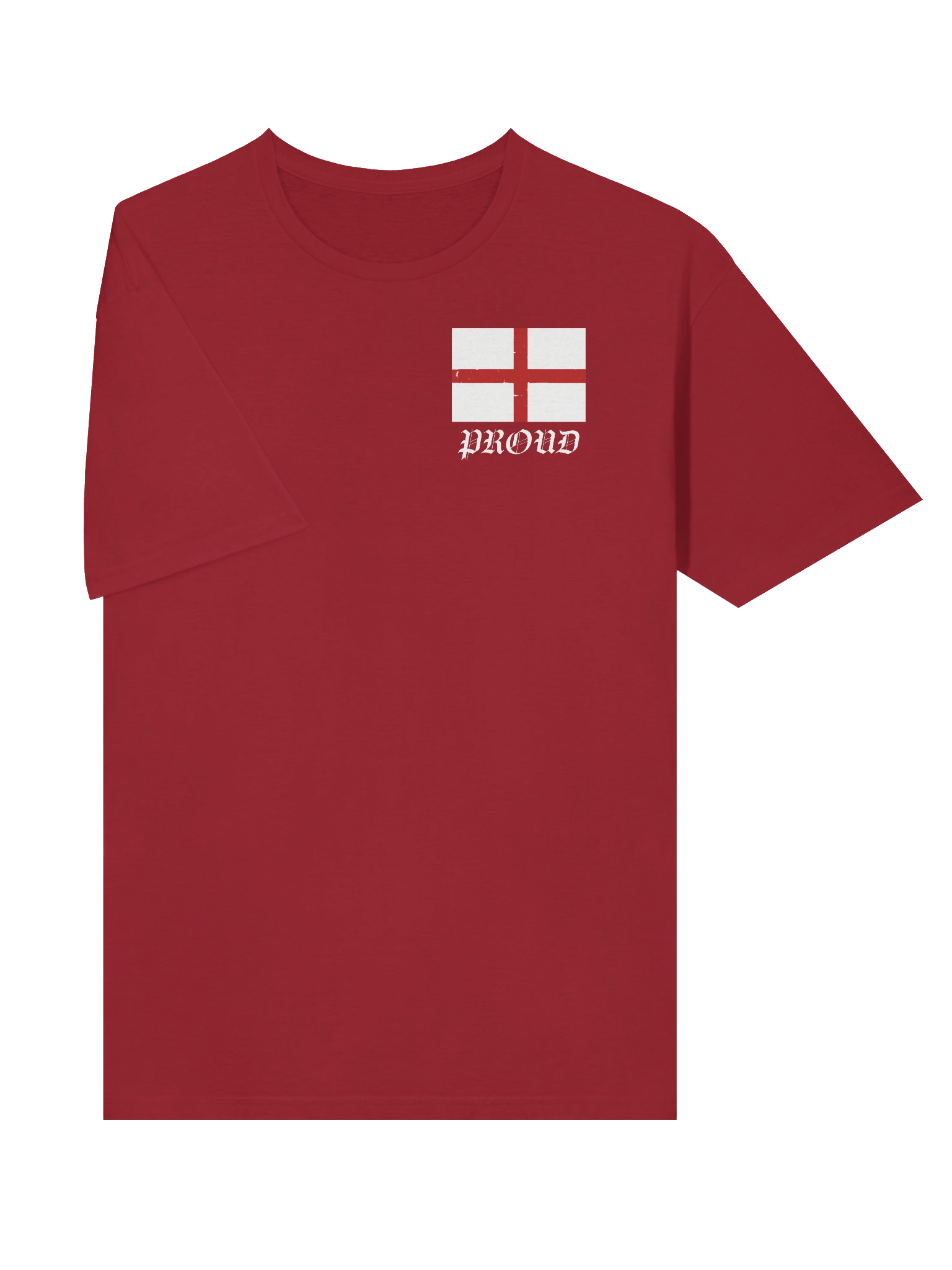 Proud St George's Flag Unisex Tee product image (5)