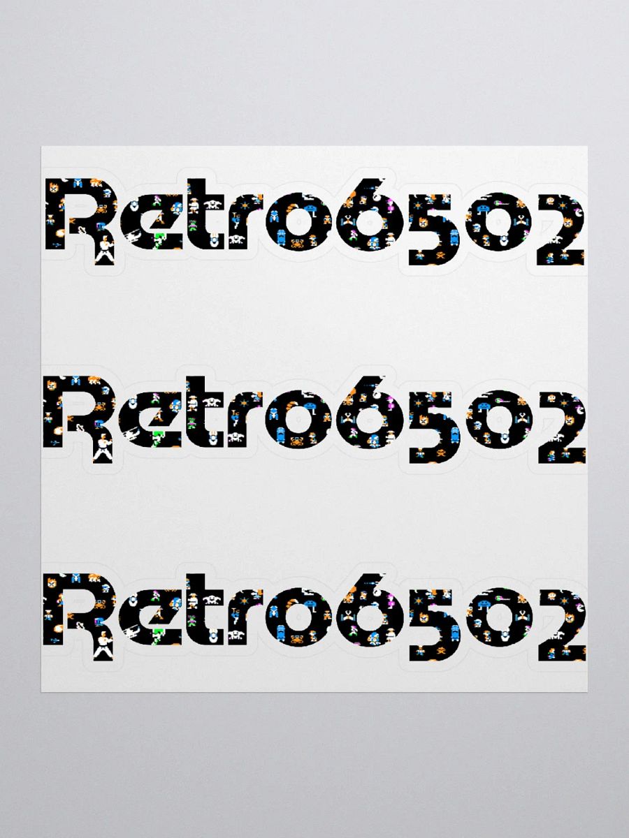 Retro6502 Stickers product image (1)