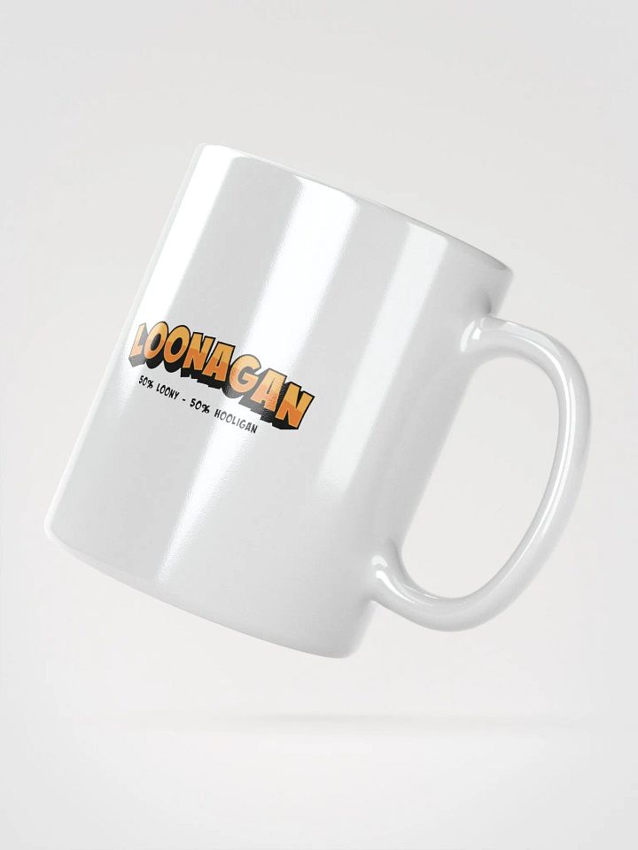 Loonagan Funny Coffee Mug: 50% Loony, 50% Hooligan! product image (2)