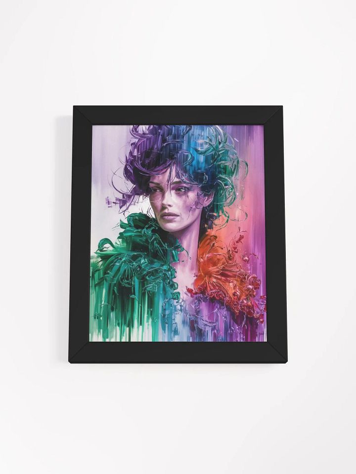 Vibrant Matte Poster in Ayous Wood Frame product image (4)